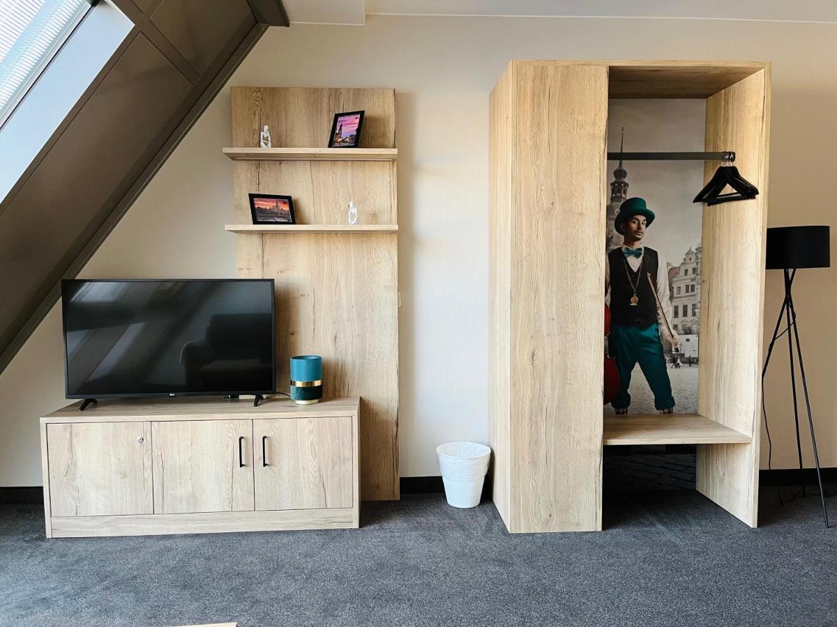 Familienapartment Mit Panoramablick Zur Frauenkirche Δρέσδη Εξωτερικό φωτογραφία